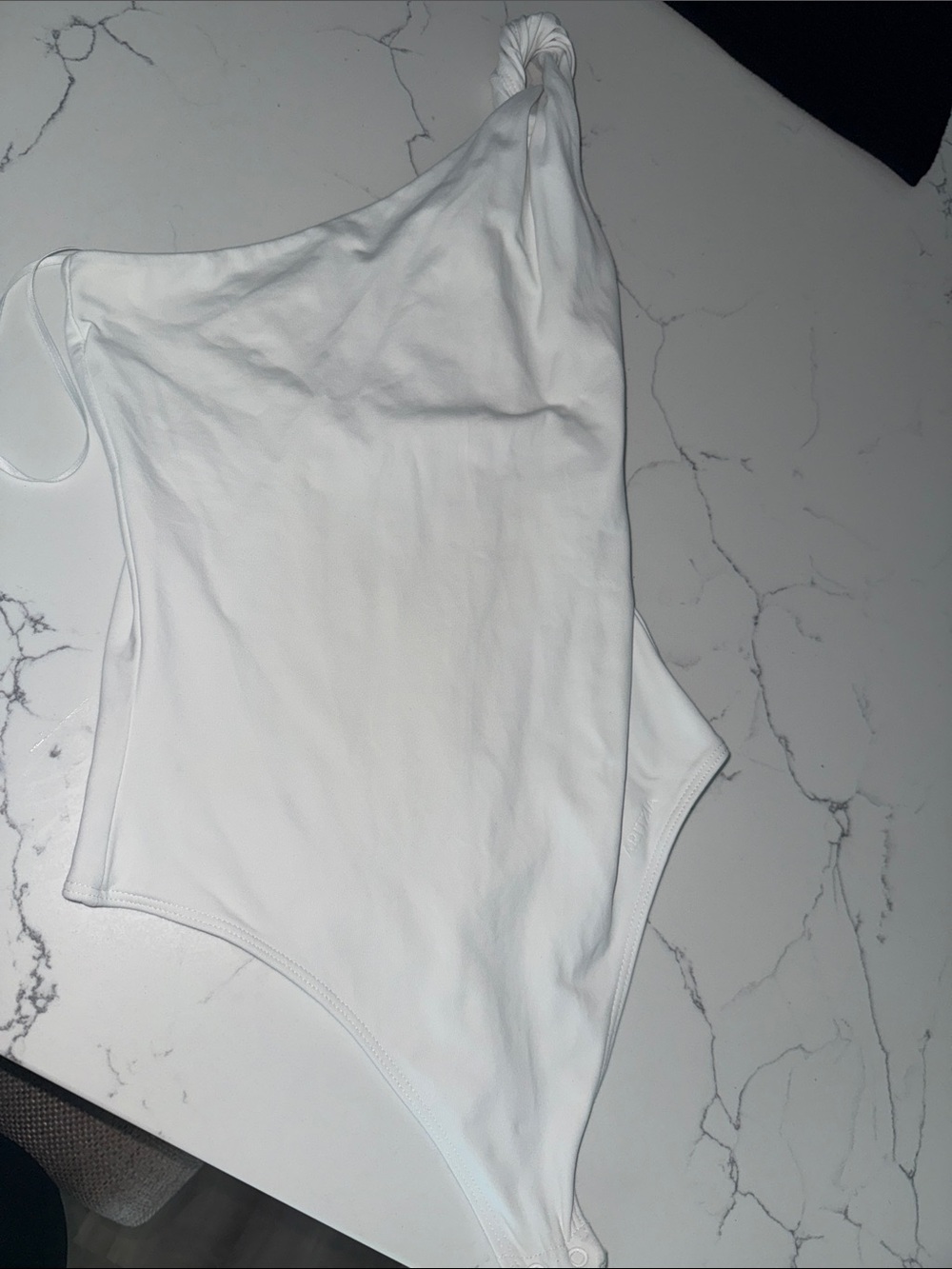 ARITZIA Women’s One-Shoulder White Bodysuit